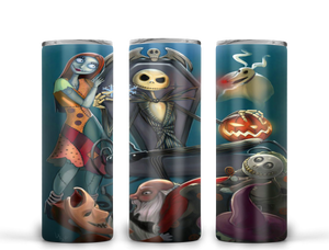 Nightmare Before Christmas Tumbler