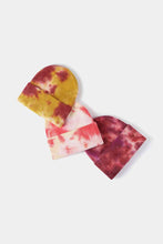 Load image into Gallery viewer, Tie-Dye Cuffed Rib-Knit Beanie Hat
