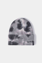 Load image into Gallery viewer, Tie-Dye Cuffed Rib-Knit Beanie Hat
